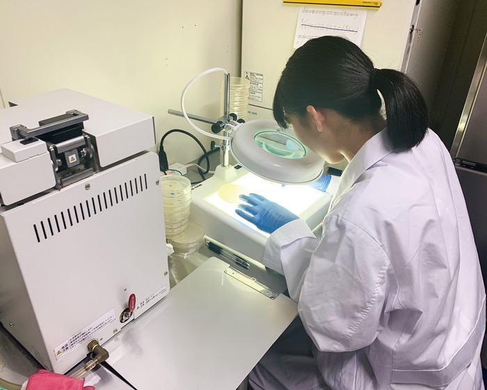 プロセスセンターでの品質検査