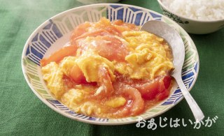 【5月】トマトと卵の炒めもの