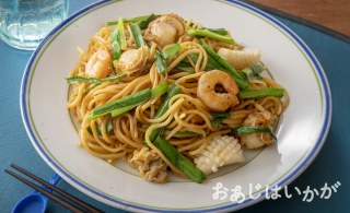 【6月】シーフードミックスのオイスター焼きそば