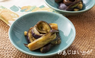 【7月】ピリ辛レンジ蒸しなす