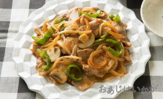 【9月】豚肉のナポリタン風炒め
