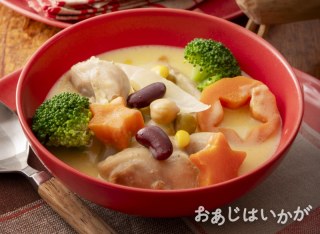 【12月特集】チキンコーンクリームシチュー
