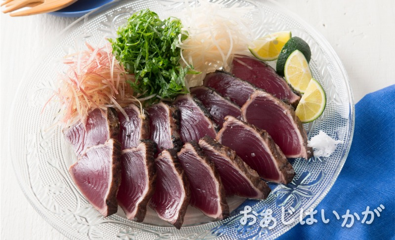 【6月特集】かつおの塩たたき