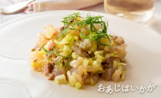 【6月】あじの洋風たたき
