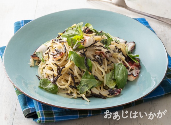 202506_T_ひじきとたこのパスタ